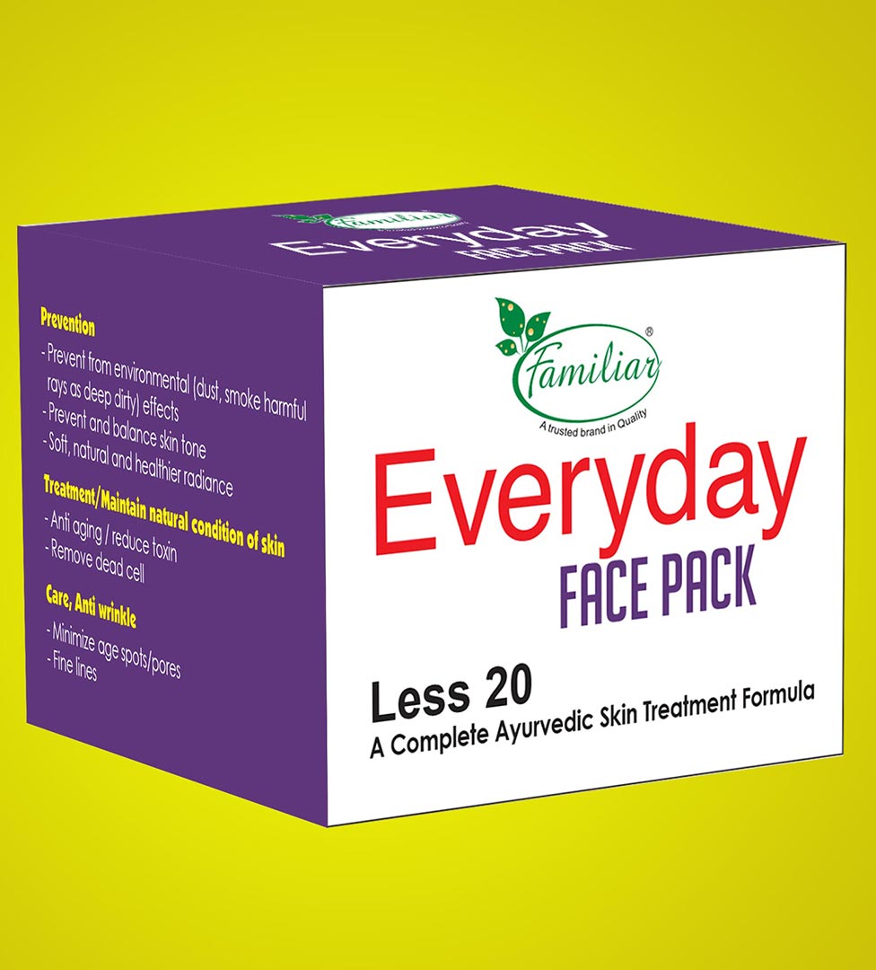  Familiar Everyday Facepack 