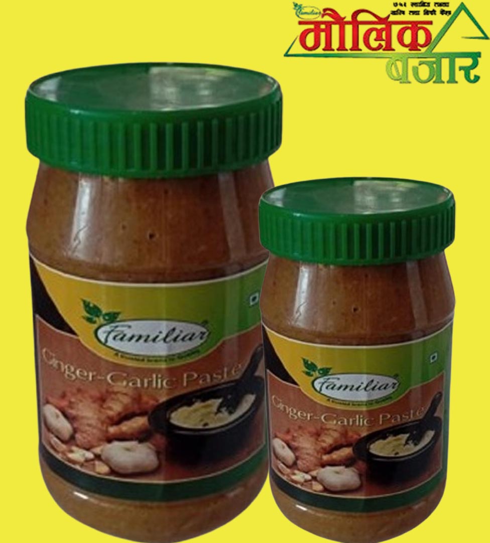  अदुवा लसुन पेस्ट (Familiar Ginger Garlic Paste 400g) 