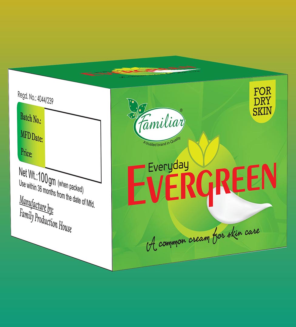  Everyday Evergreen Cream Dry 